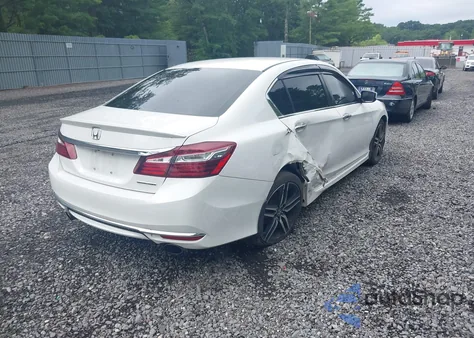 2017 Honda Accord Sport Se из США, поврежденный, VIN 1HGCR2F11HA079796